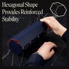 Napa Leather Watch Case for Men - Three Slot Luxury Watch Roll Storage Organizer & Display