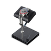 Natural Marble Base & Luxury Napa Leather Watch Stand